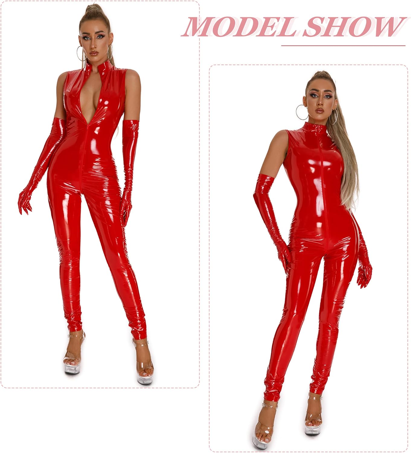 Panegy Latex Jumpsuit for Halloween
