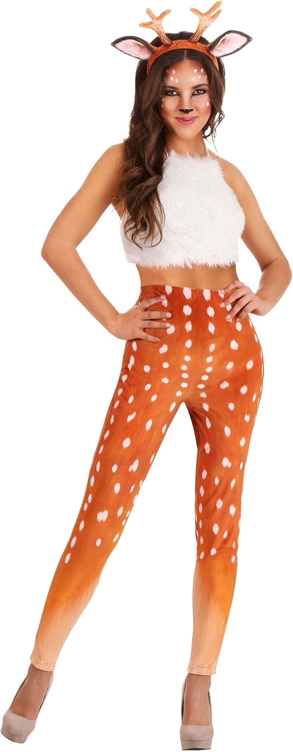 LUXurious Halloween Costume Attractive Doe for Women Soft Comfortable Customizable Fit