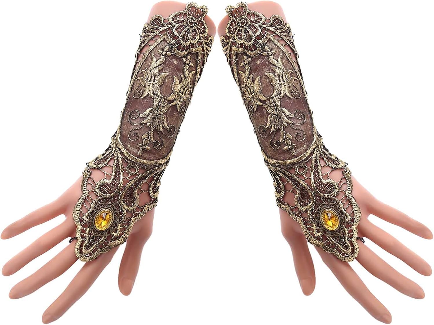 Steampunk Gothic Gloves for Women