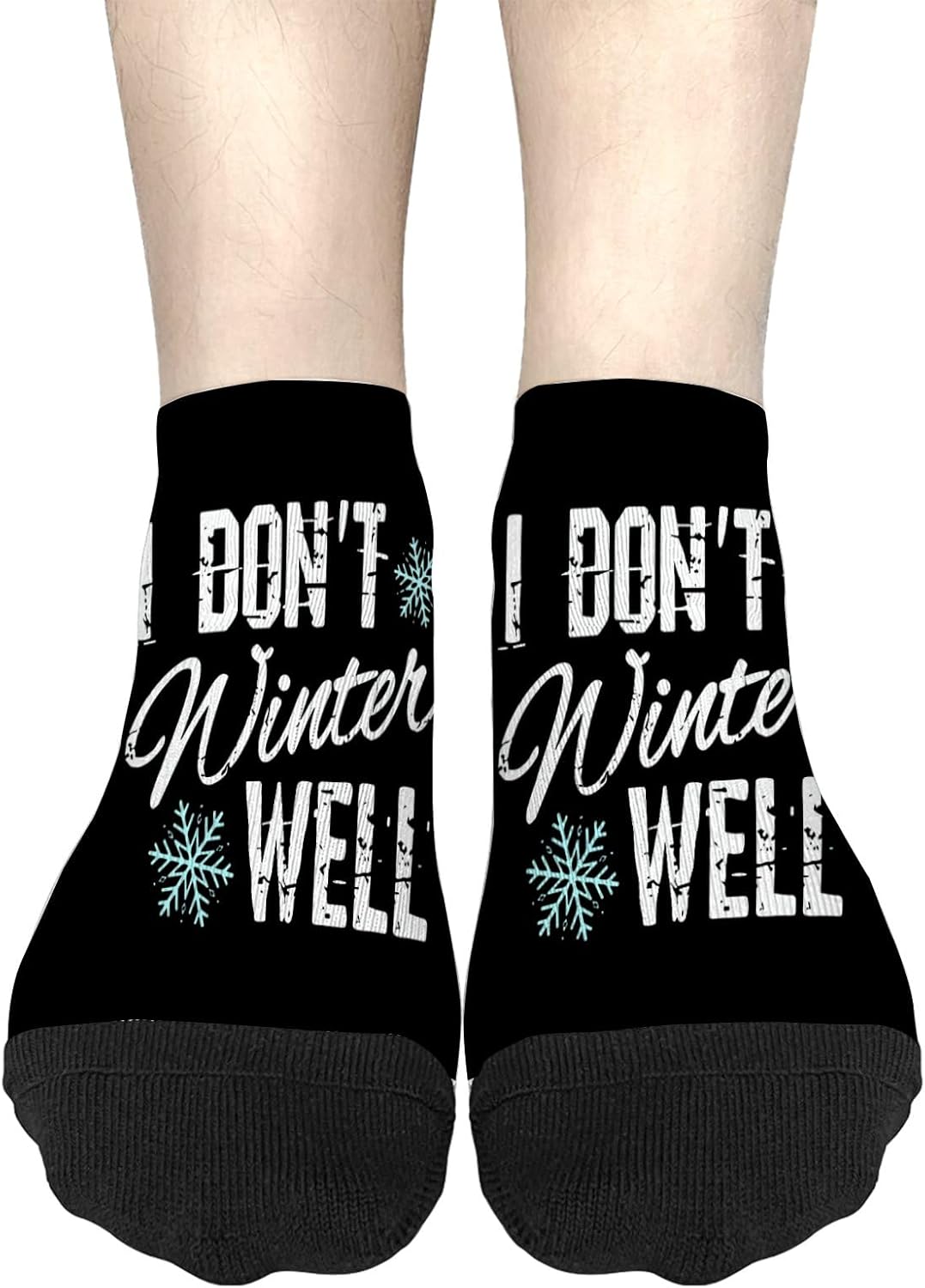 Funny Hidden Crew Socks for Boys