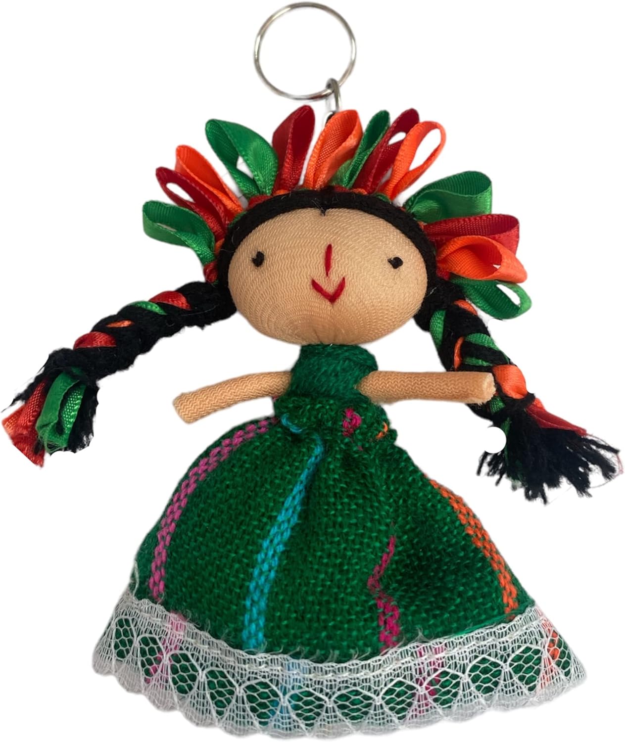 Mexican Handmade Keychain Set