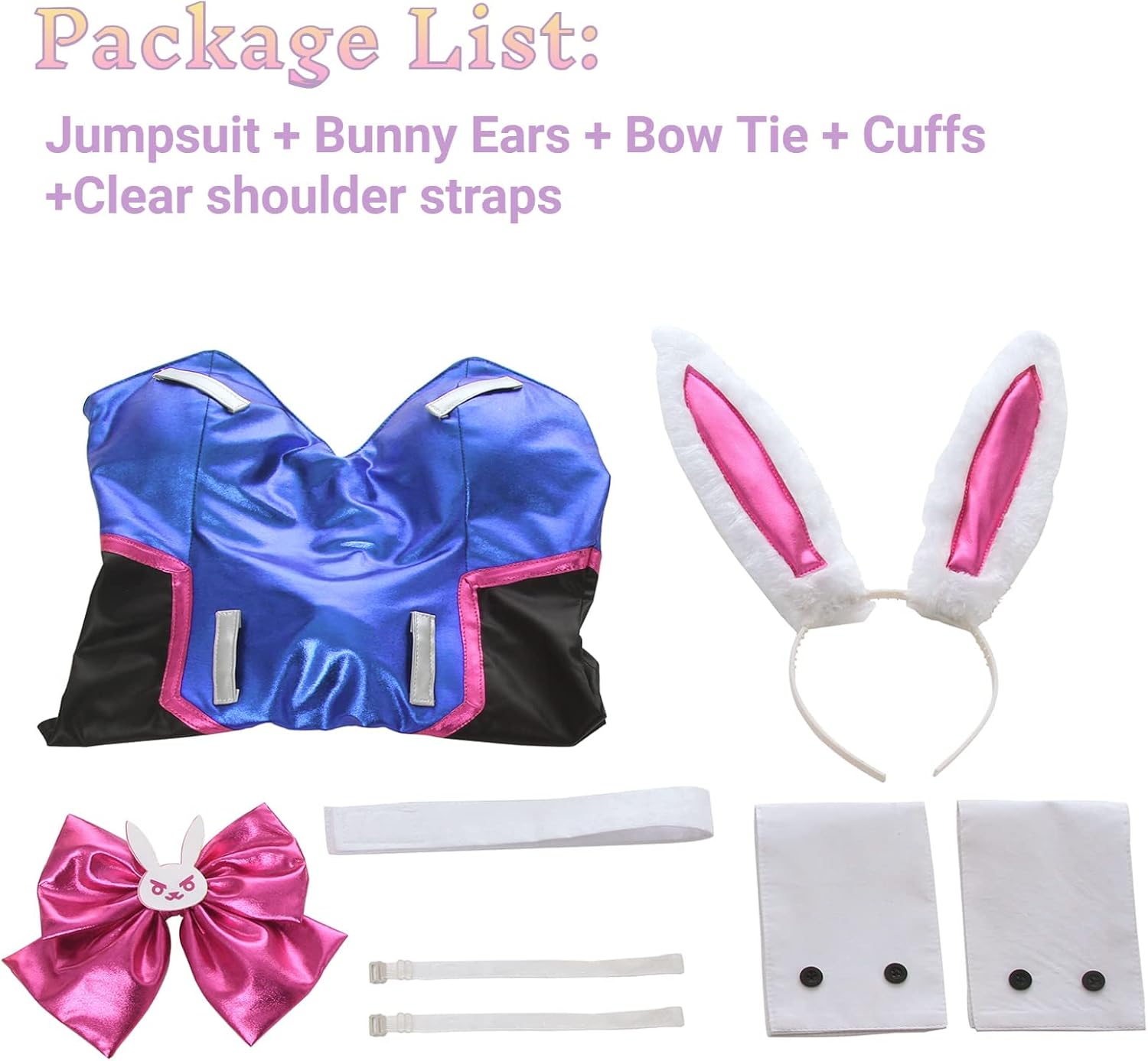 NSPSTT Dva Bunny Costume Women