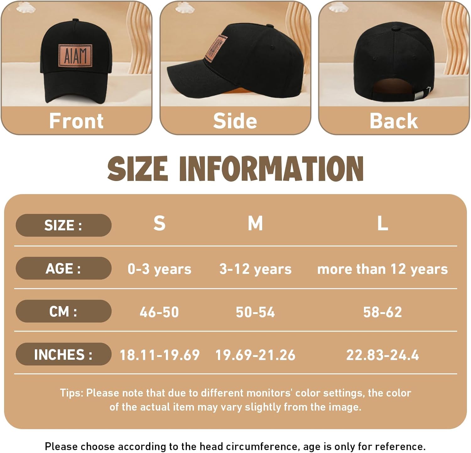 Personalized Baby Baseball Cap