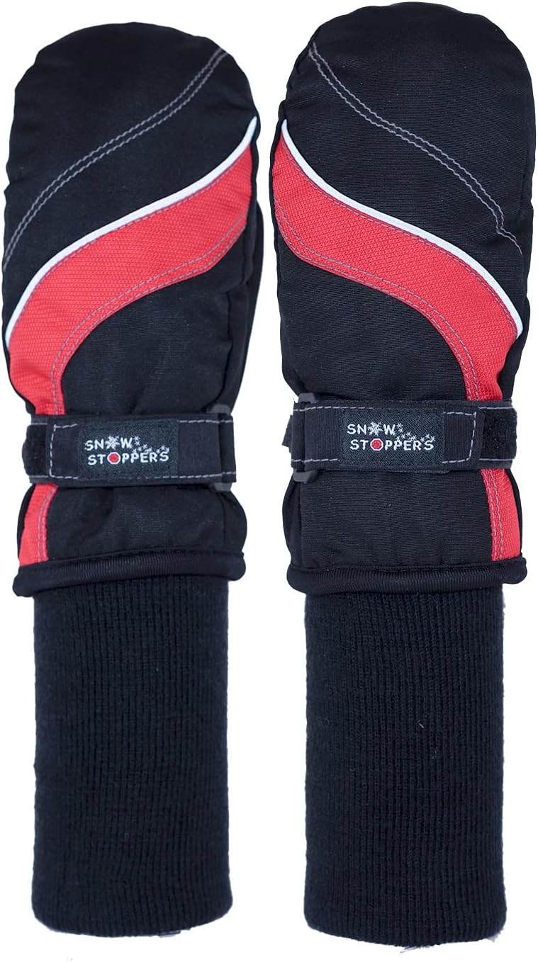 SnowStoppers Kids Waterproof Ski Snowboard Mitten Thinsulate 120g Polyfill