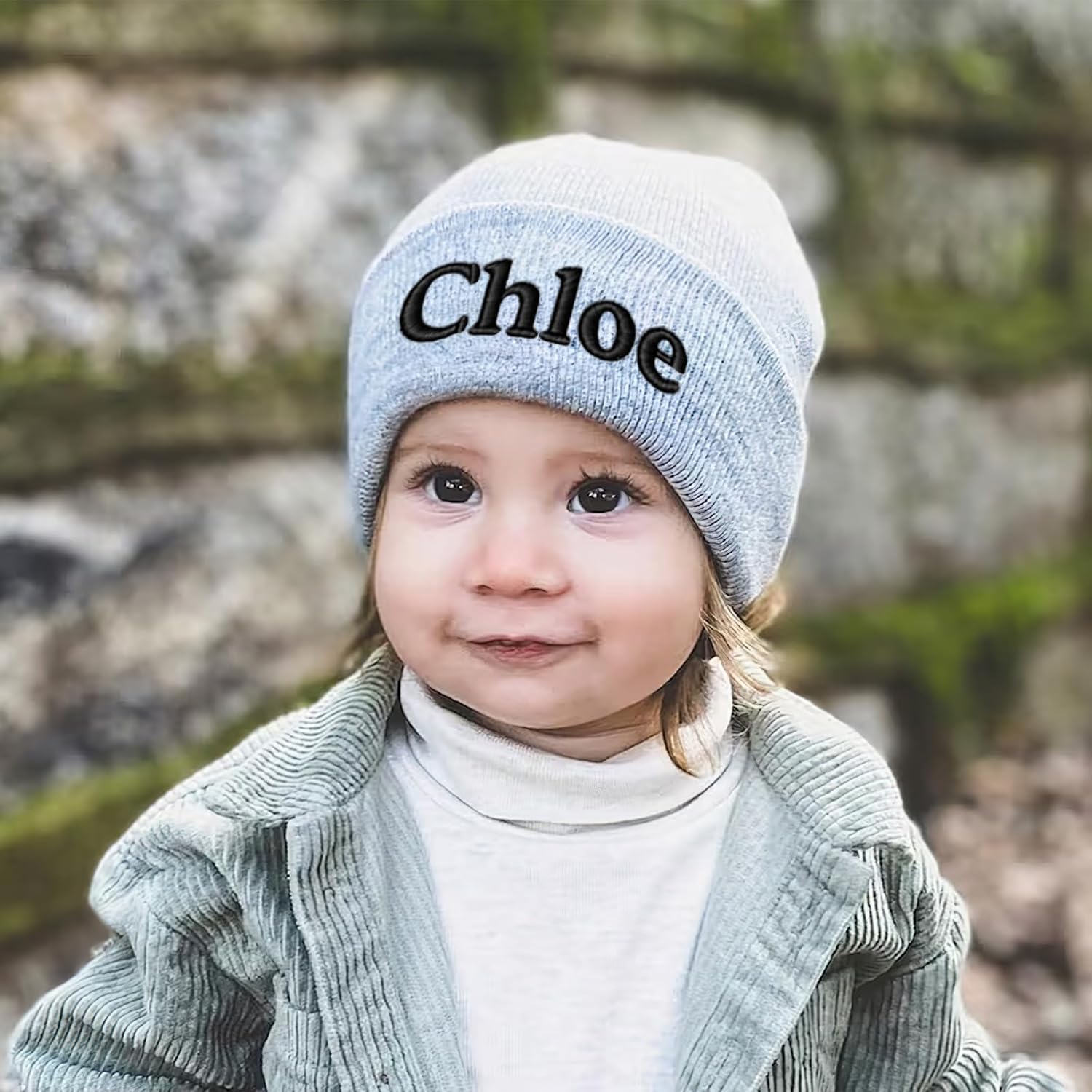 Custom Grey Beanie Hats
