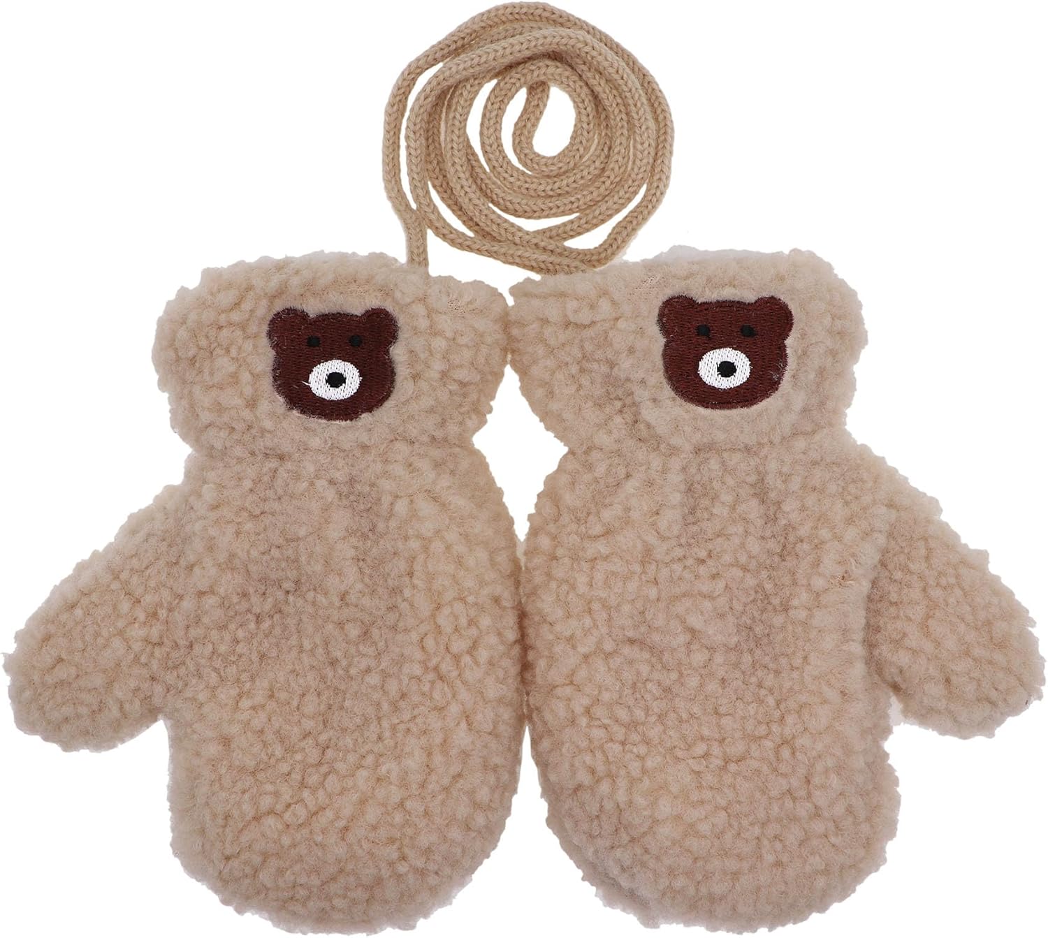 Winter Warm Bear Gloves for Boys Girls and Babies