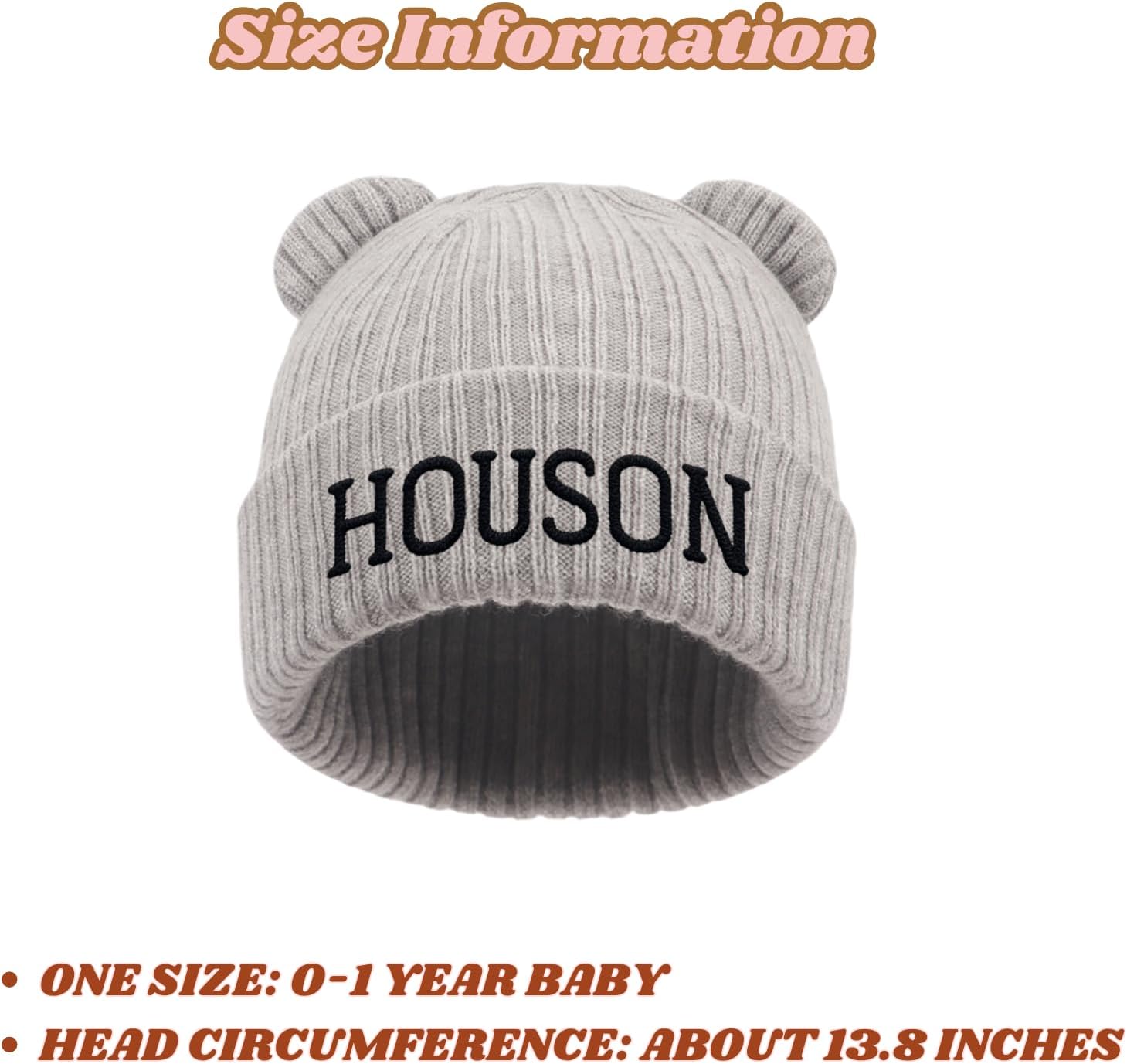 Personalized Newborn Beanie Hat US