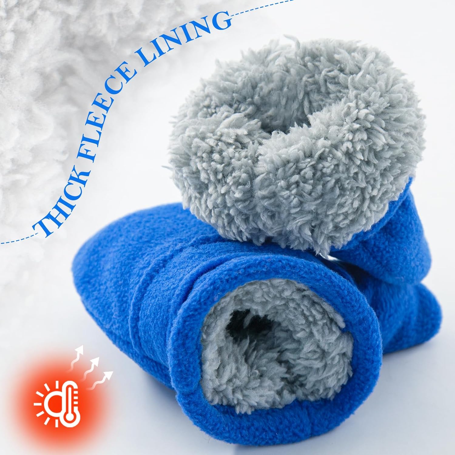 RAOEXI Baby Winter Mittens with Fleece