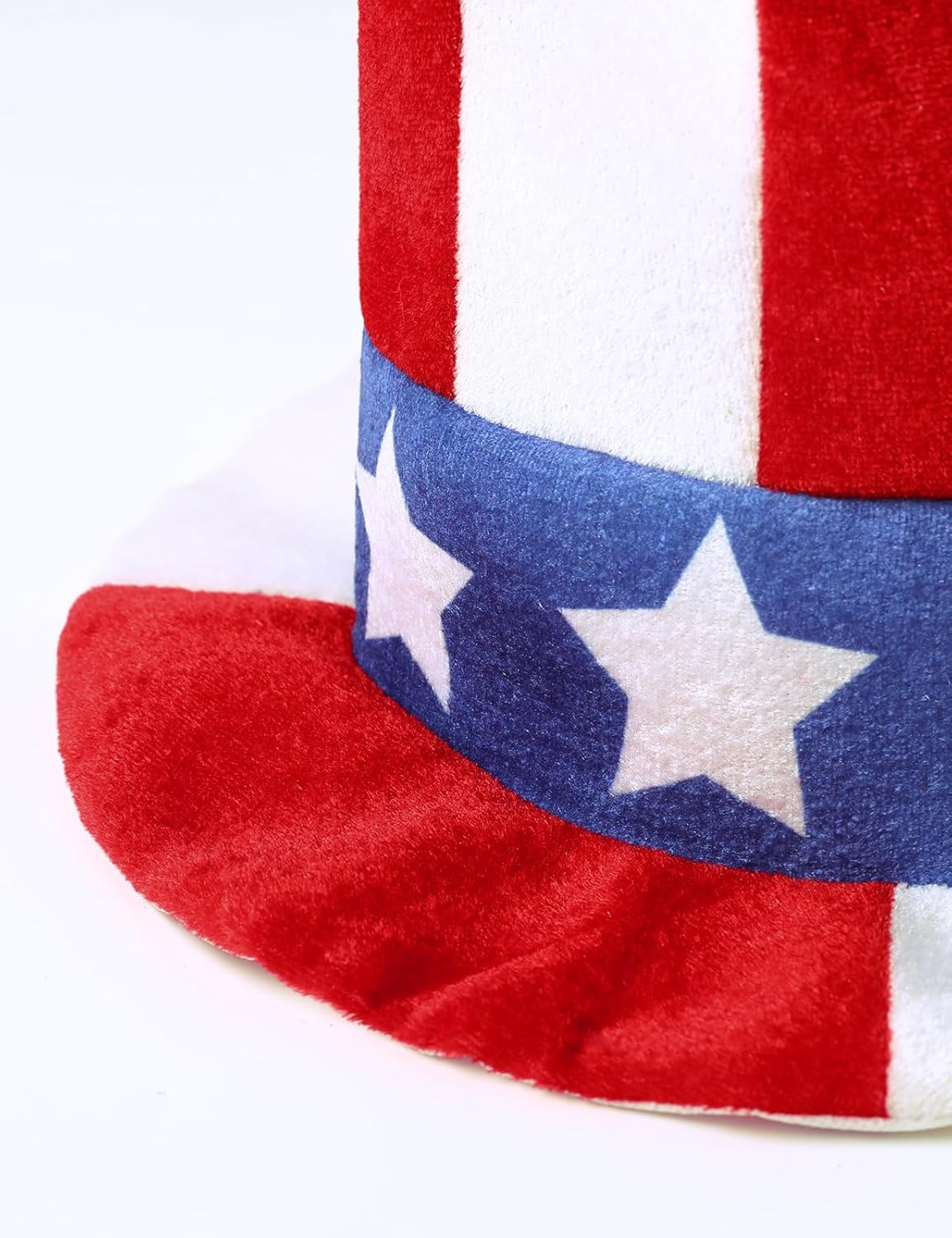COSLAND 4th of July American Flag Top Hat for Kids