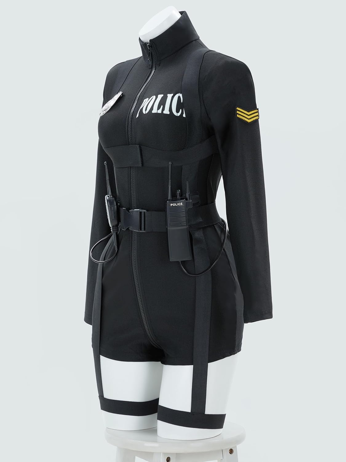 HAIKYUU Sexy Cop Costume Set Women UK Halloween Party Outfit
