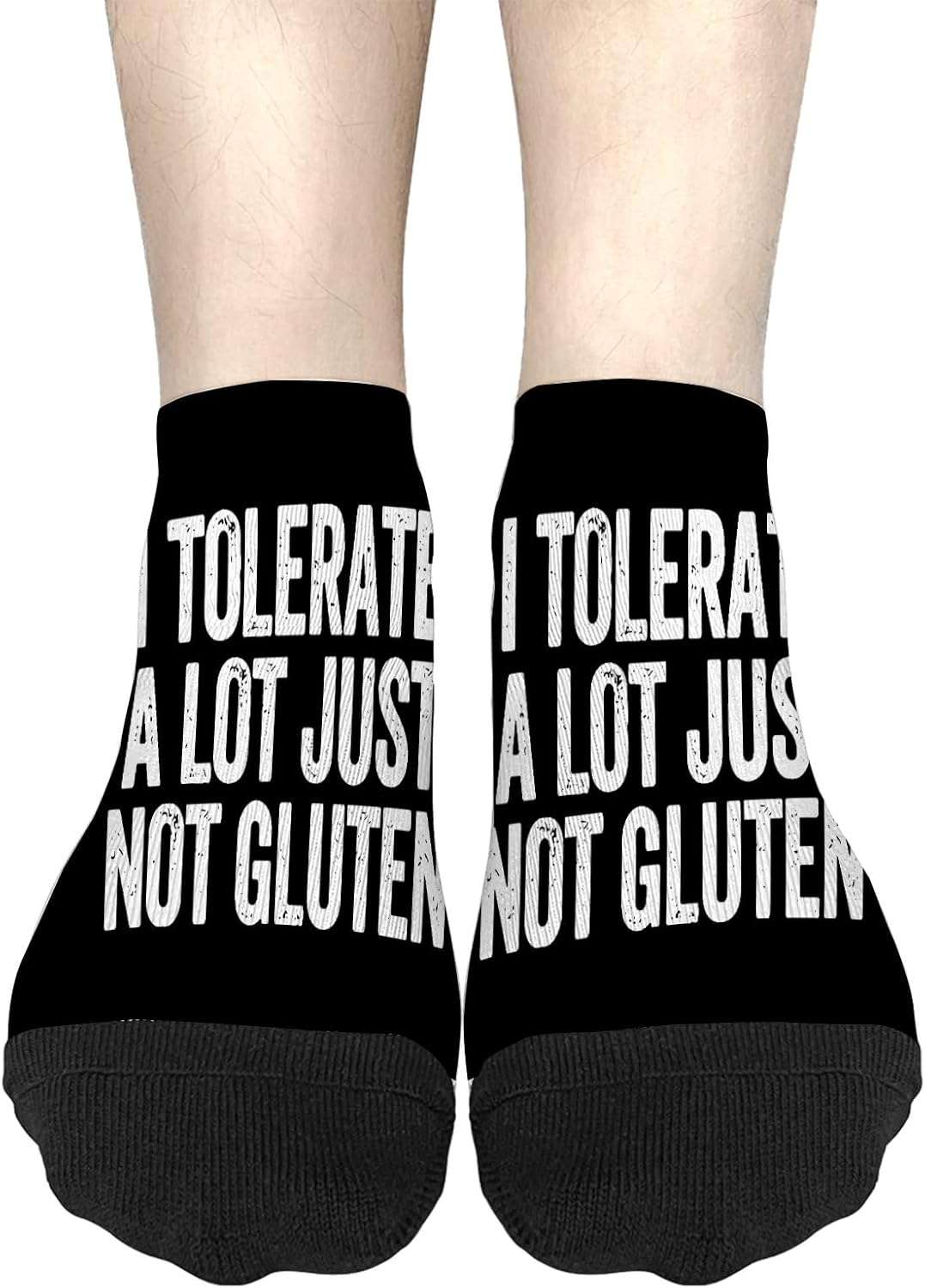 Funny Novelty Socks for Men Homers Slogan T-Shirt Socks