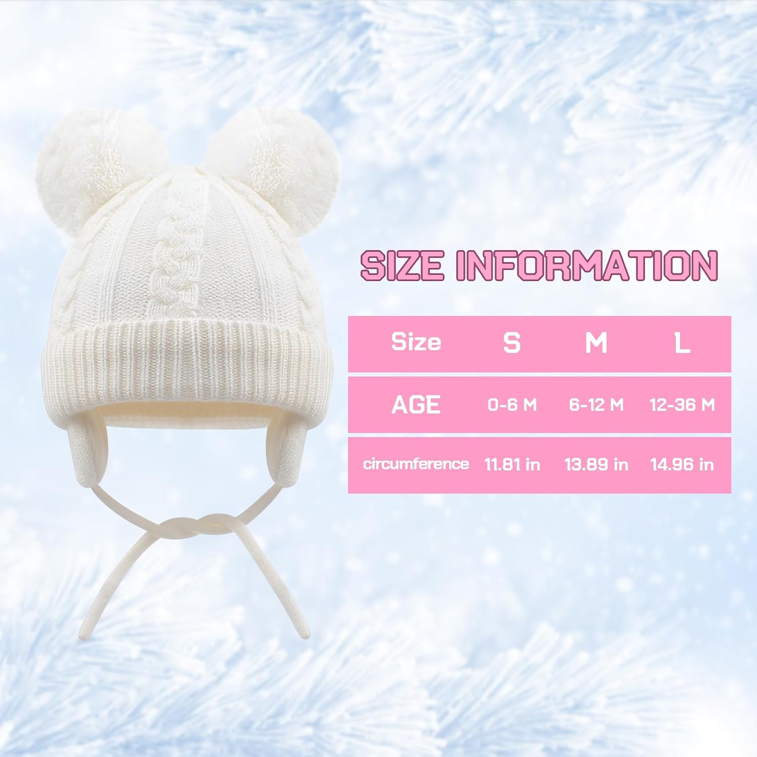Winter Warm Skull Cap for Kids