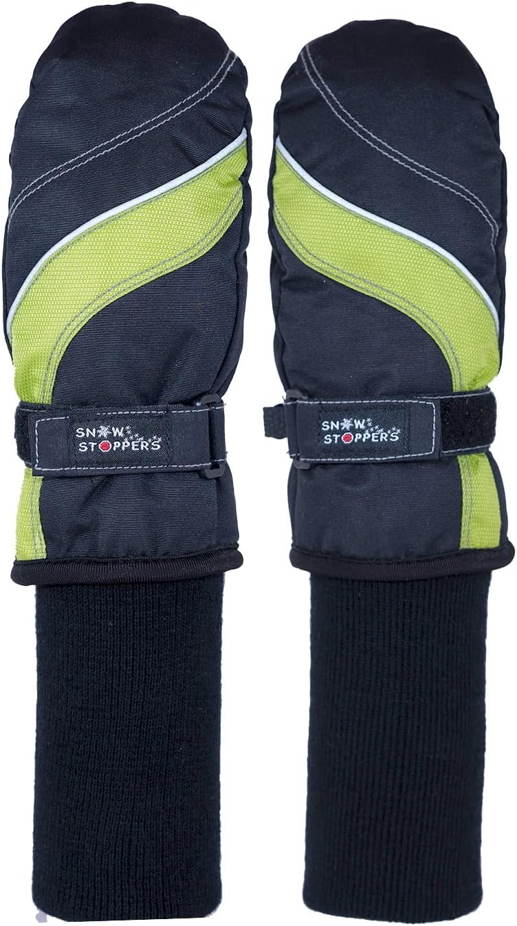SnowStoppers Kids Waterproof Ski Snowboard Winter Mittens Warm Durable for Kids