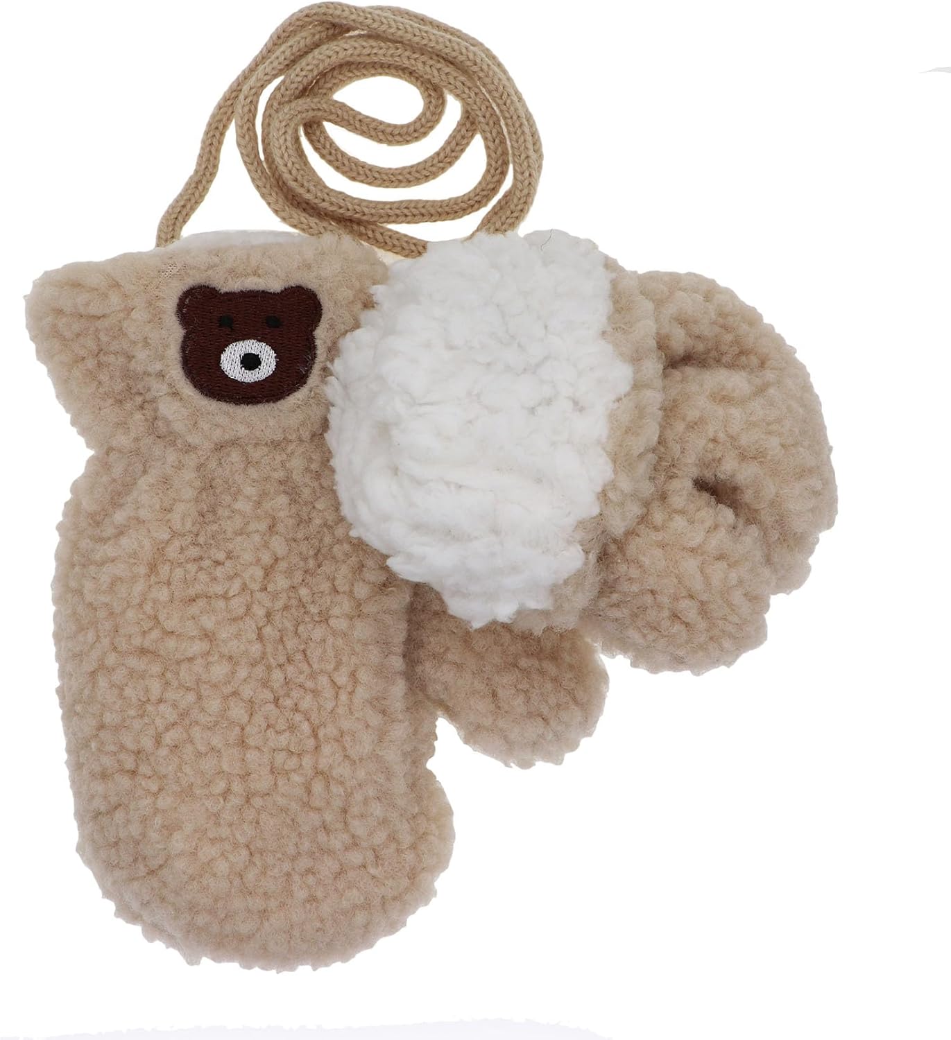 Winter Warm Bear Gloves for Boys Girls and Babies