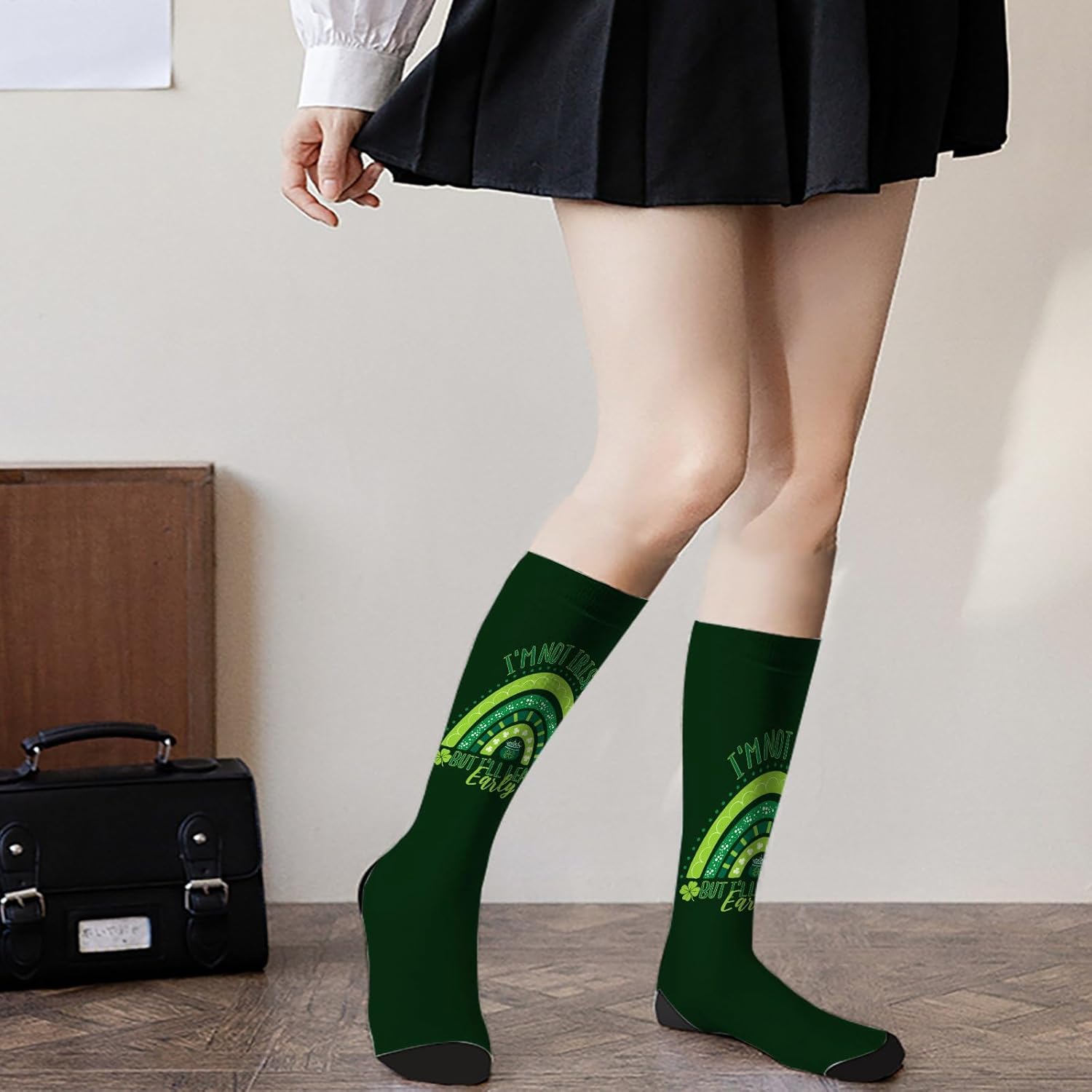 St Patricks Day Novelty Socks for Men Women