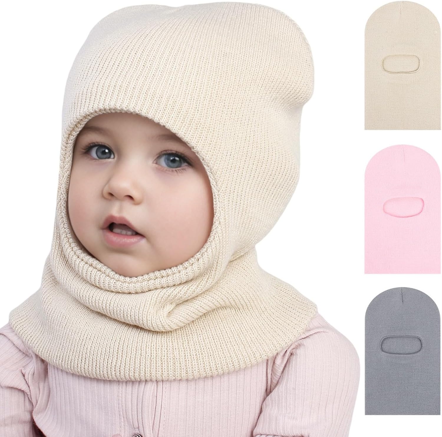 Winter Hat Set Twisted Ear-Flap for Toddler