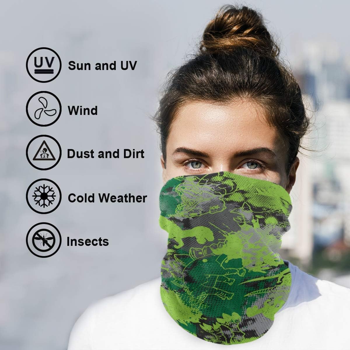 My Little Nest UV-Protective Face Cover Scarf