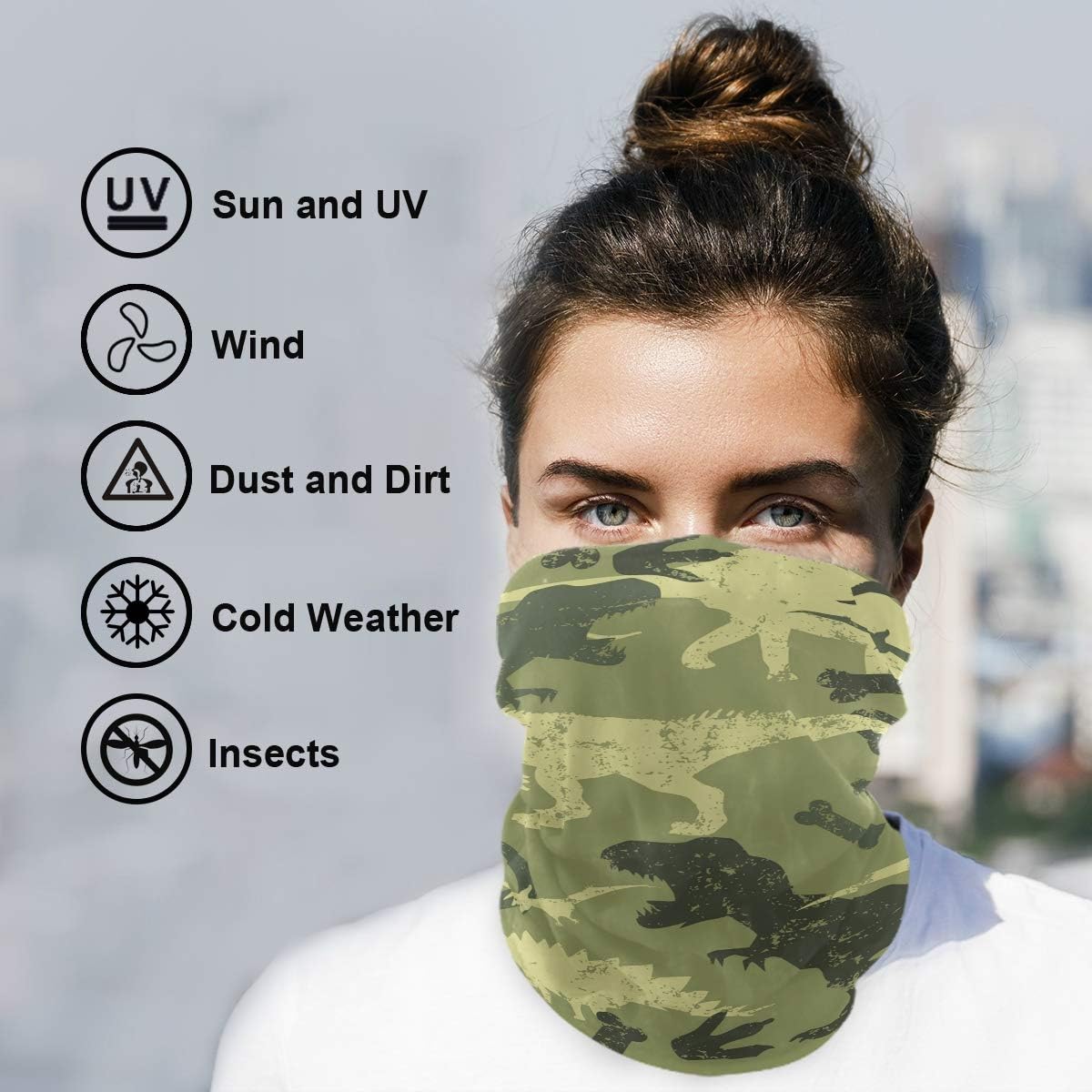 Fun and Fashionable Multi-Use Face Cover