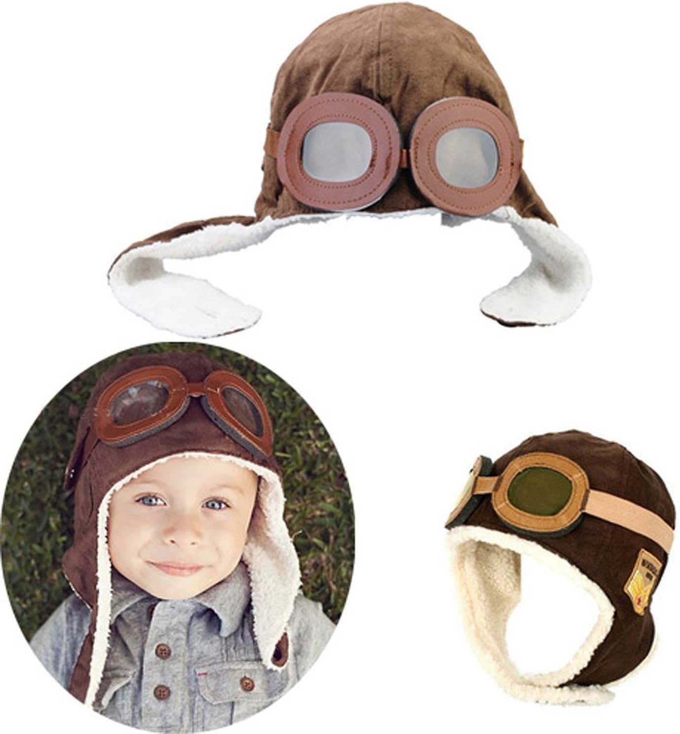 Winter Warm Aviator Hat for Kids
