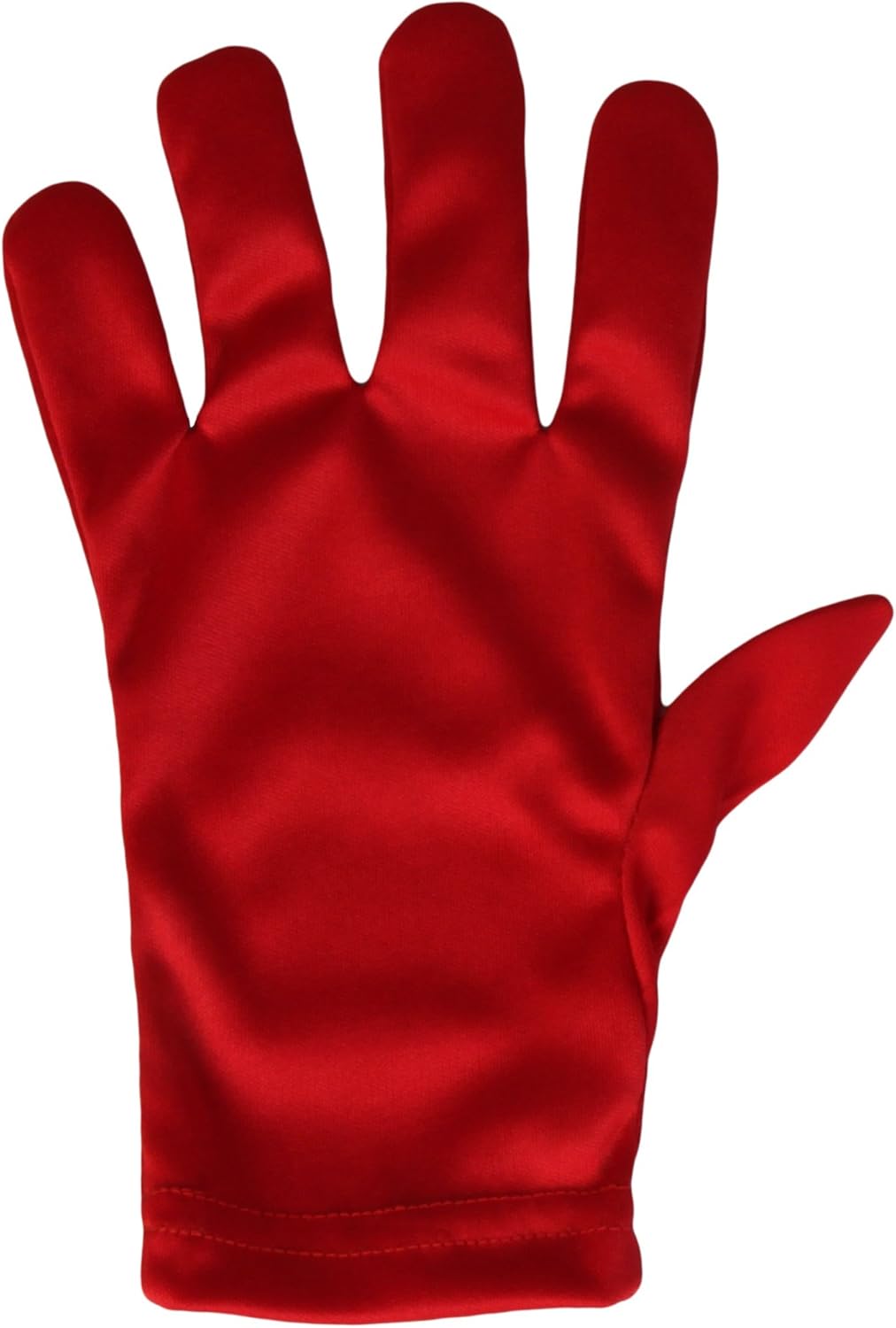 Perfect Fit Red Stretch Knit Gloves - Kids