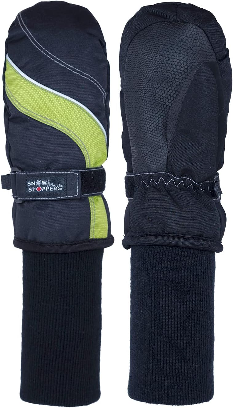 SnowStoppers Kids Waterproof Ski Snowboard Winter Mittens Warm Durable for Kids