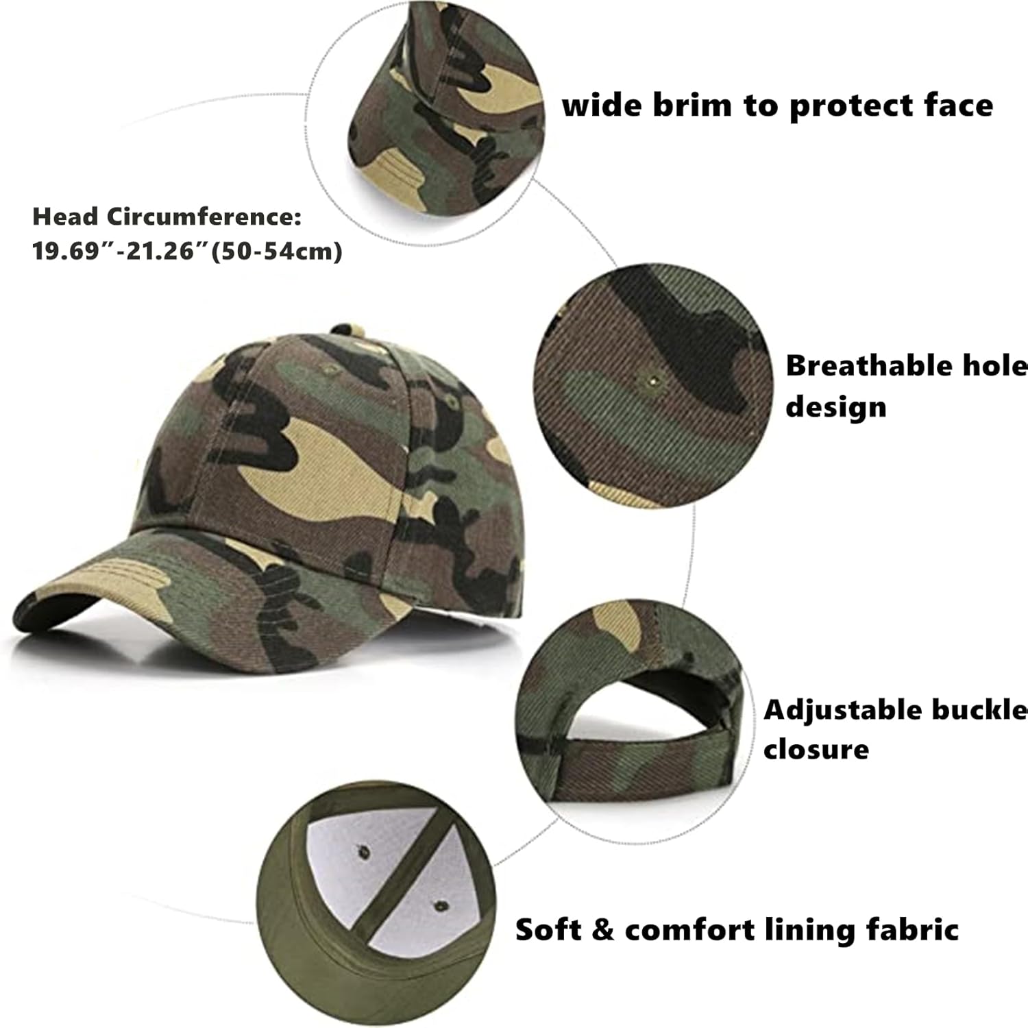 Versatile Toddler Baseball Cap for Boys