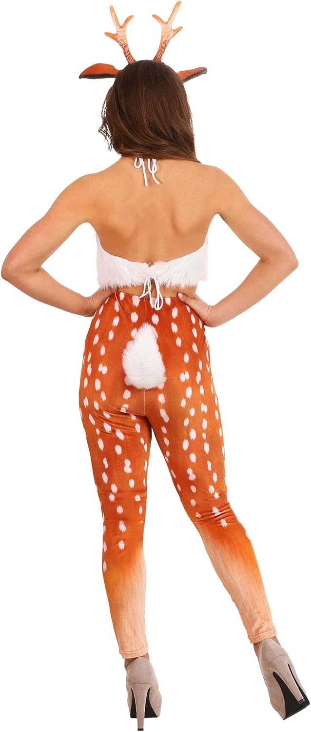 LUXurious Halloween Costume Attractive Doe for Women Soft Comfortable Customizable Fit
