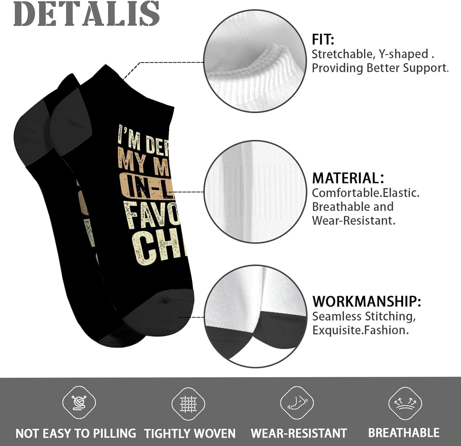 MoMs Favorite Child Socks