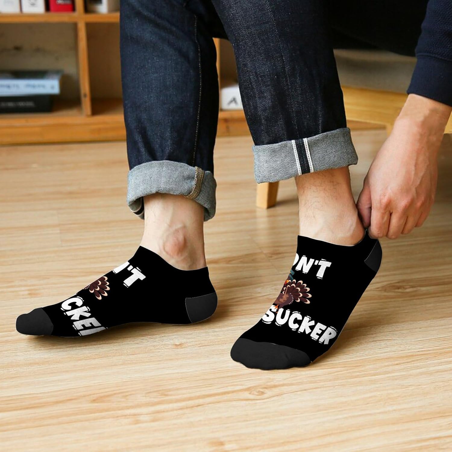 Dont Be a Suck-Up Man Ankle Socks
