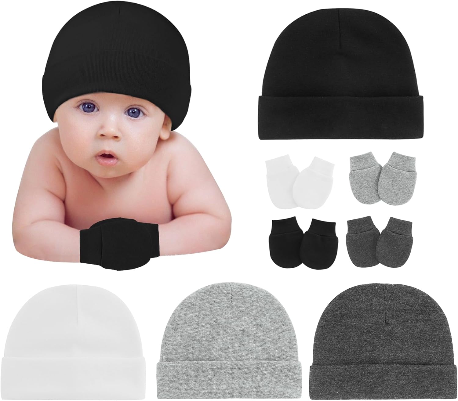 WeekBABY Cozy Cap Set
