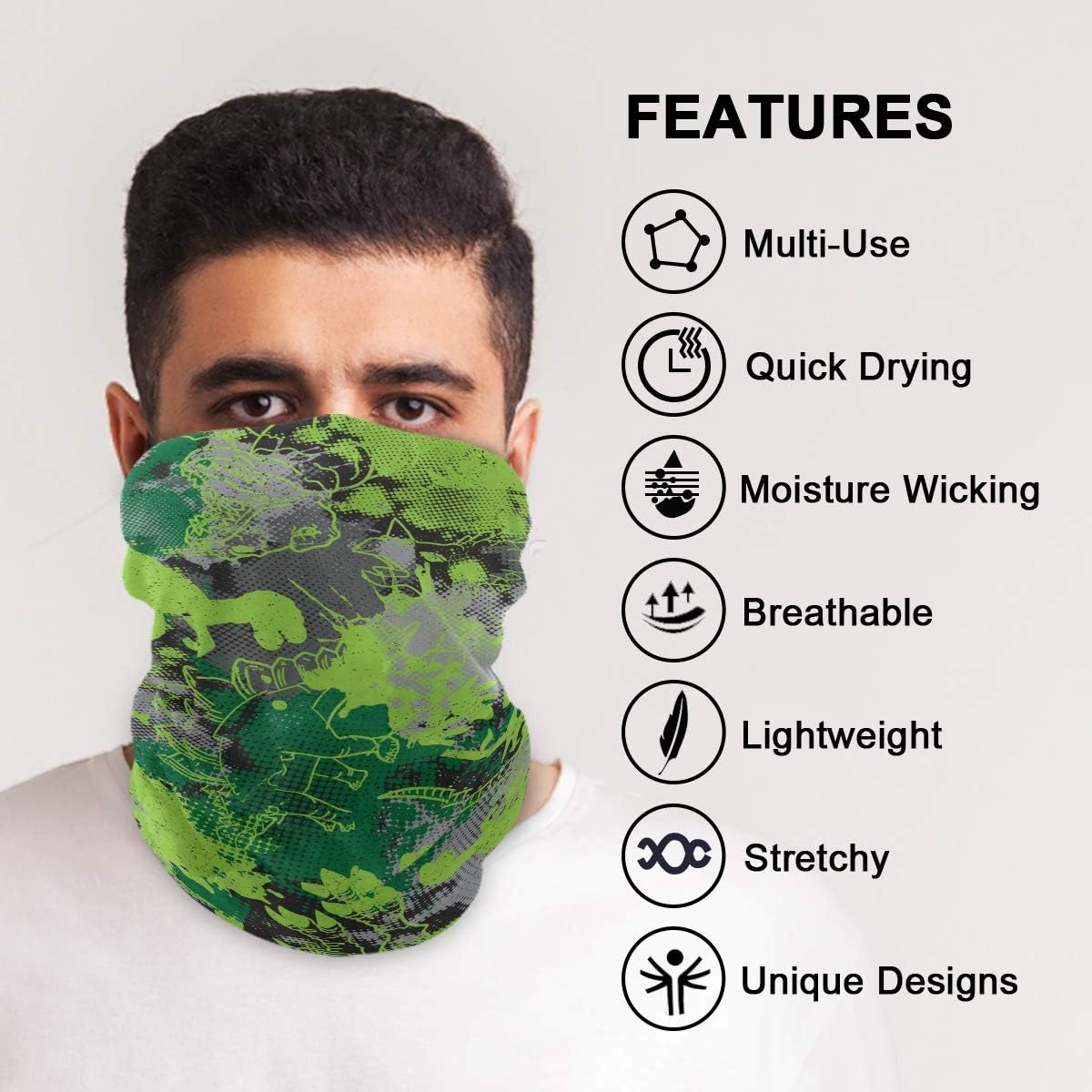 My Little Nest UV-Protective Face Cover Scarf