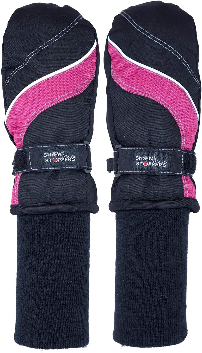SnowStoppers Kids Waterproof Ski Snowboard Winter Mittens