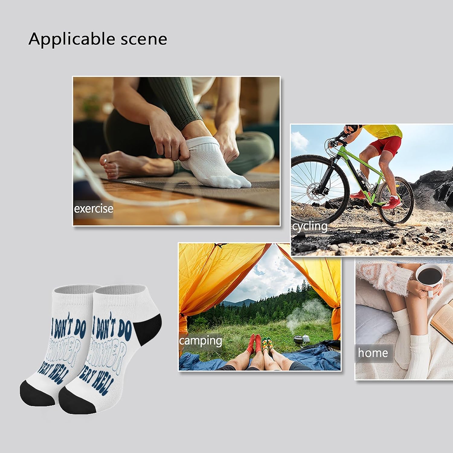 Cool Cute Ankle Socks for Men Boys