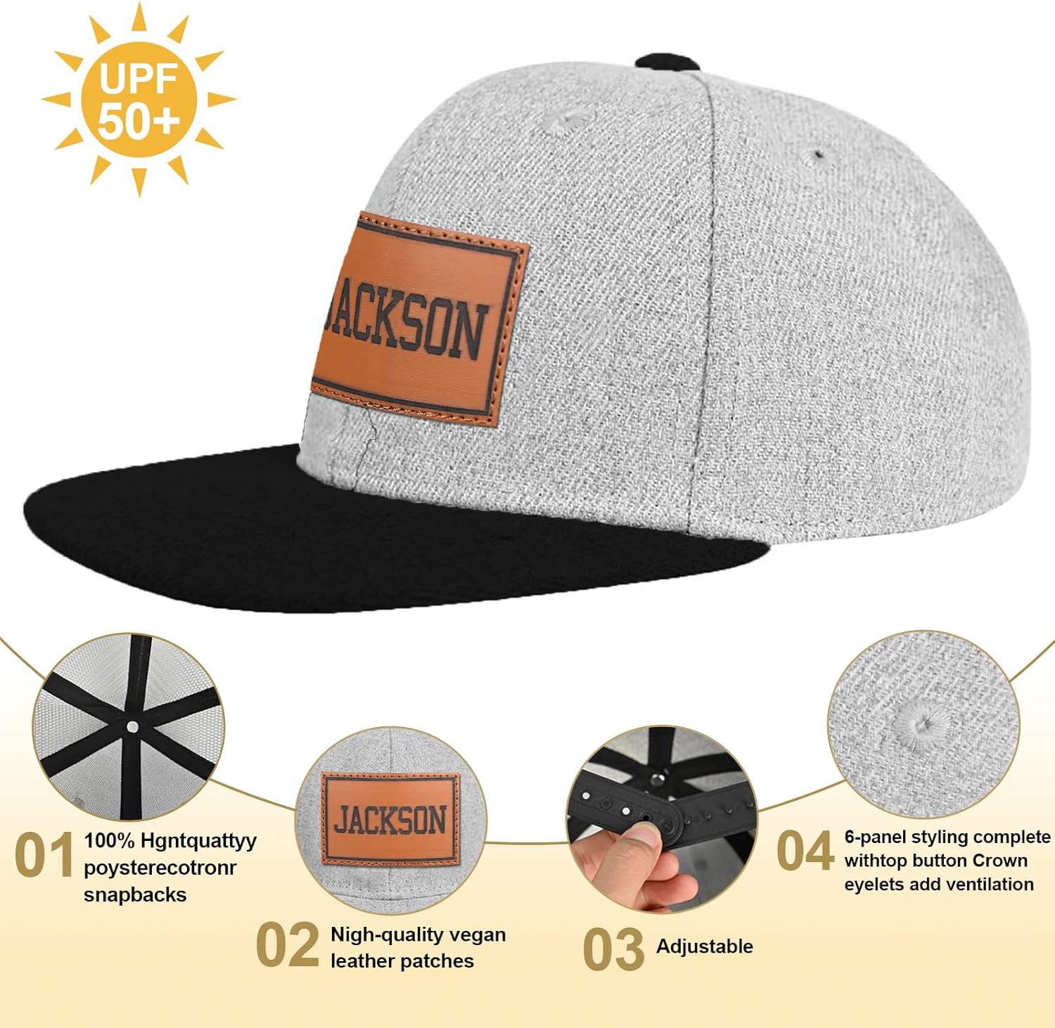 Personalized Toddler Baseball Cap