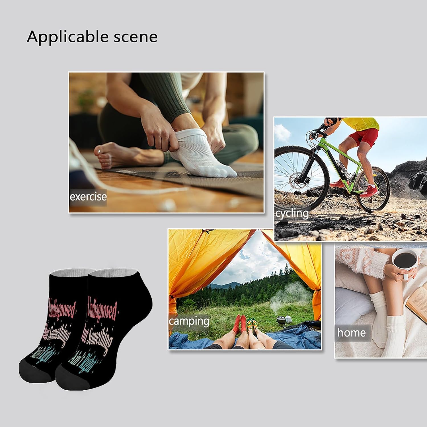 Undiagnosed Style Socks for Boys