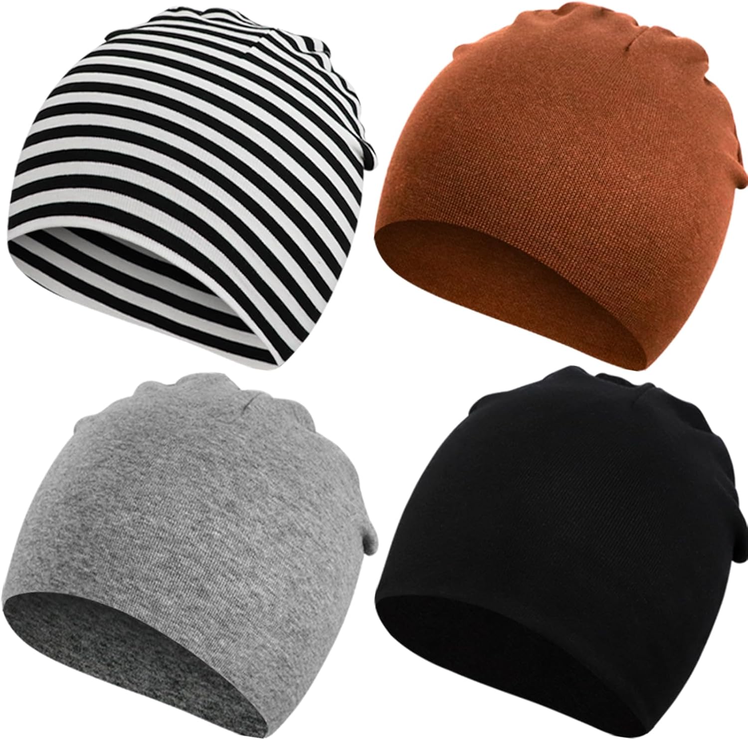 Comfortable Soft Cotton Newborn Baby Beanie Hats