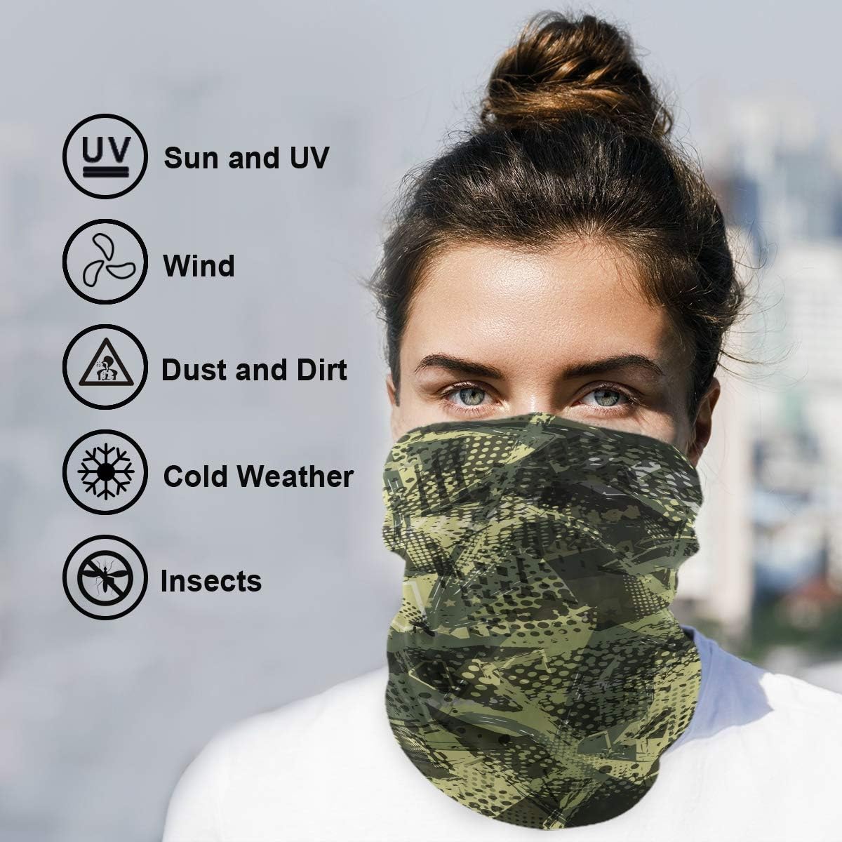 Breeze Through Any Weather - UV Protection Face Cover