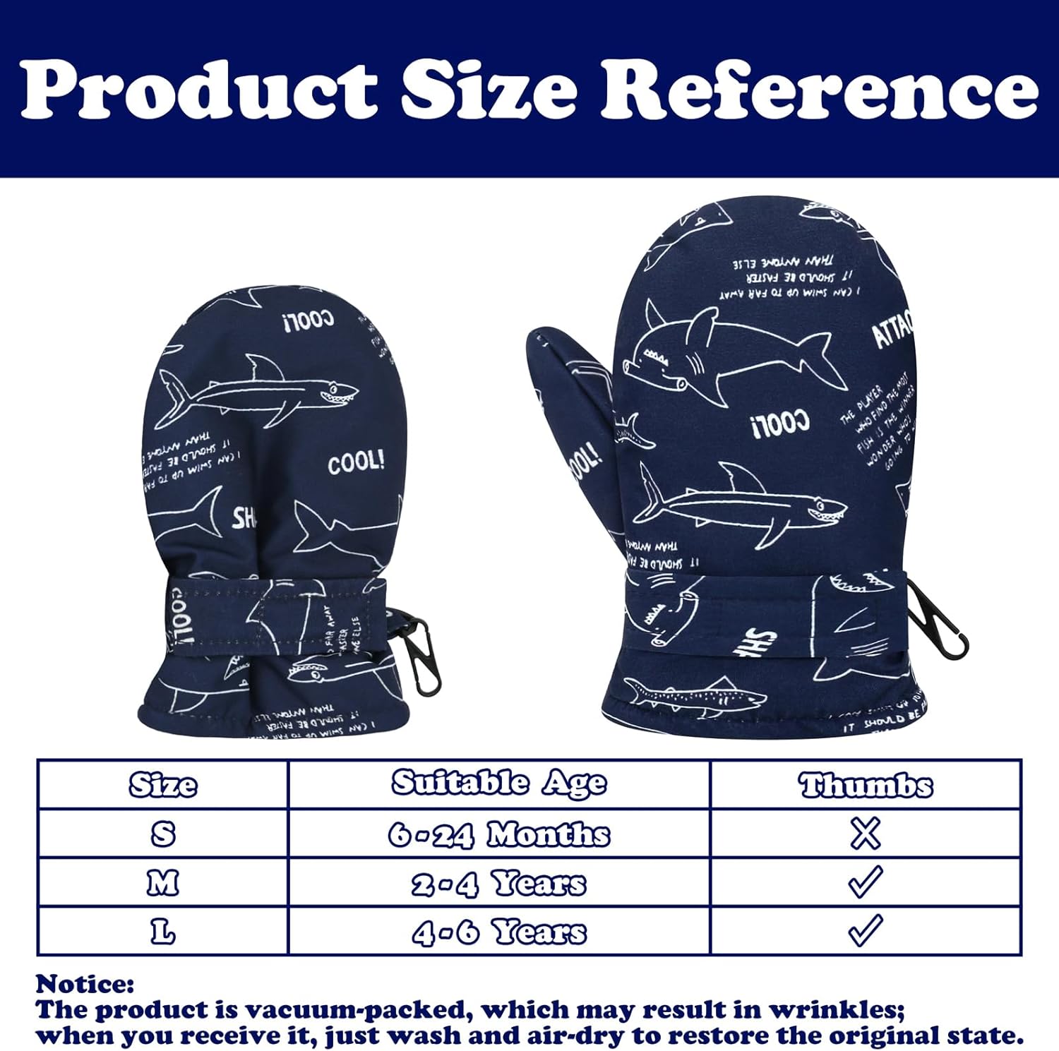 Sarfel Toddler Winter Gloves Waterproof for Little Ones Keep Warm and Dry