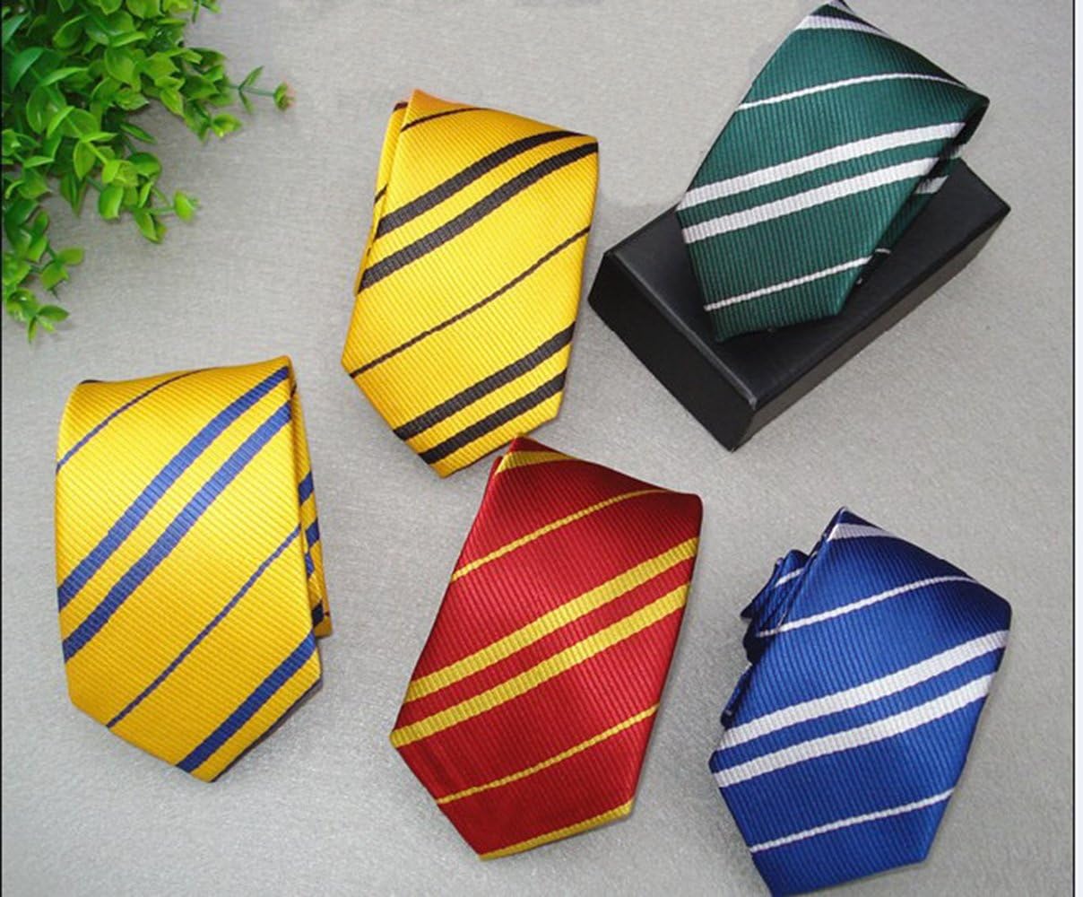 Yosbabe Tie Costume Striped Necktie