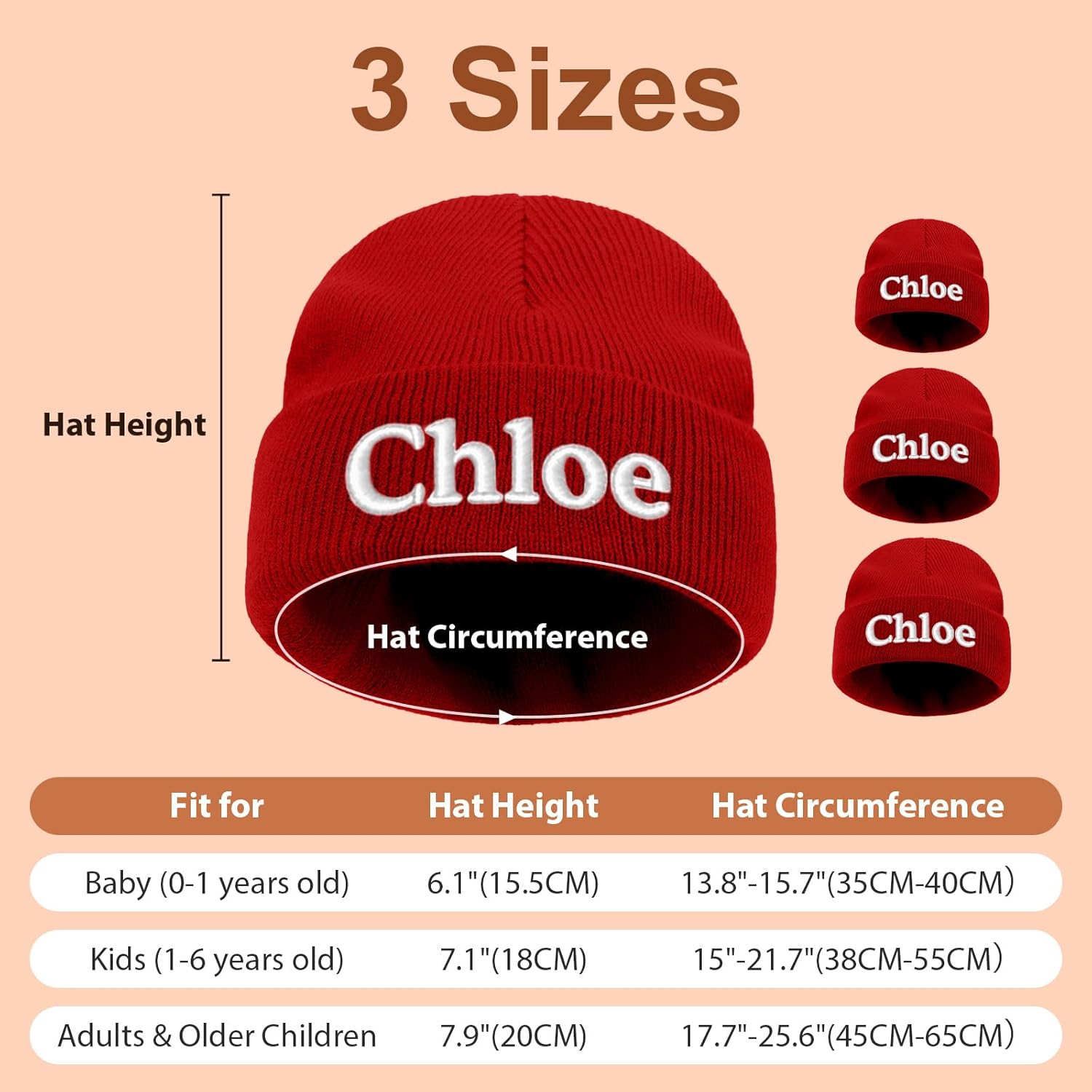 Custom Grey Beanie Hats