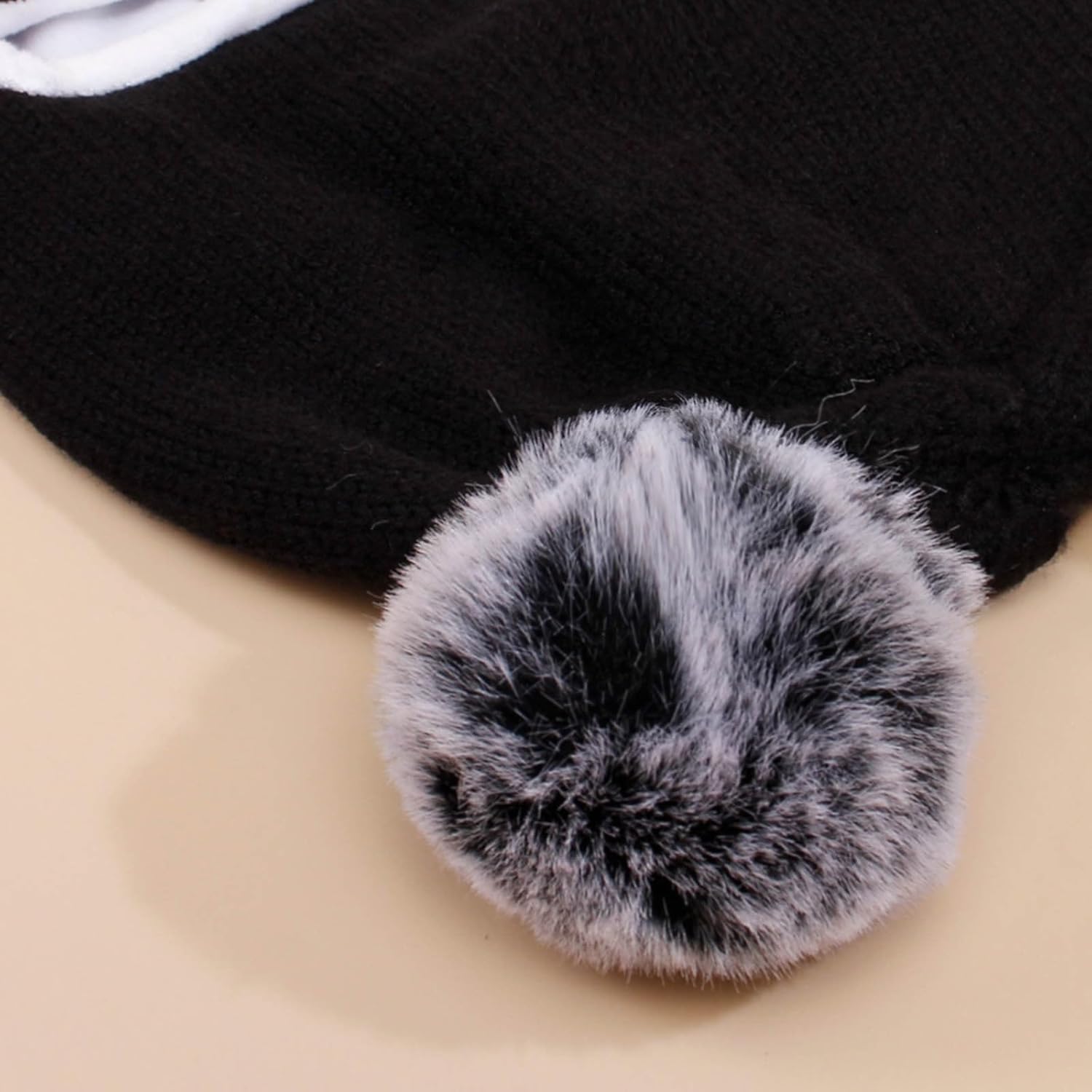 Baby Toddler Winter Hat Bear Knitted Hat Set