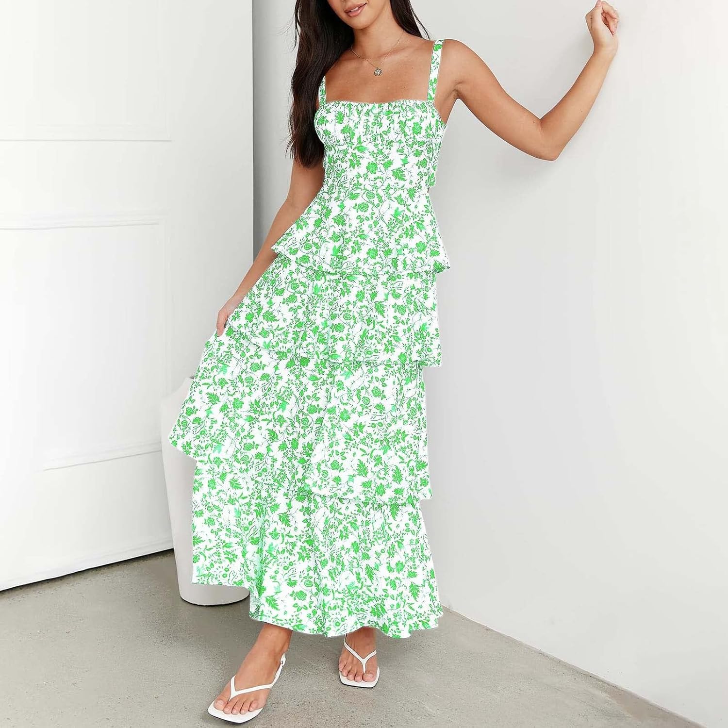 Fancy Floral Maxi Dresses for Women