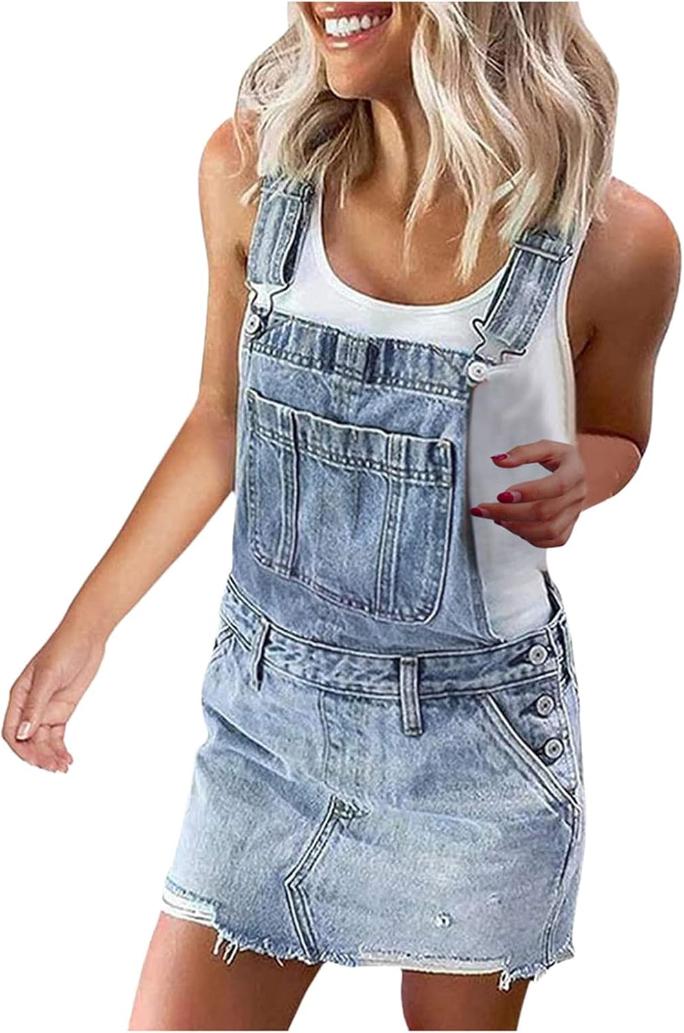 Sfascumop Denim Dress Women