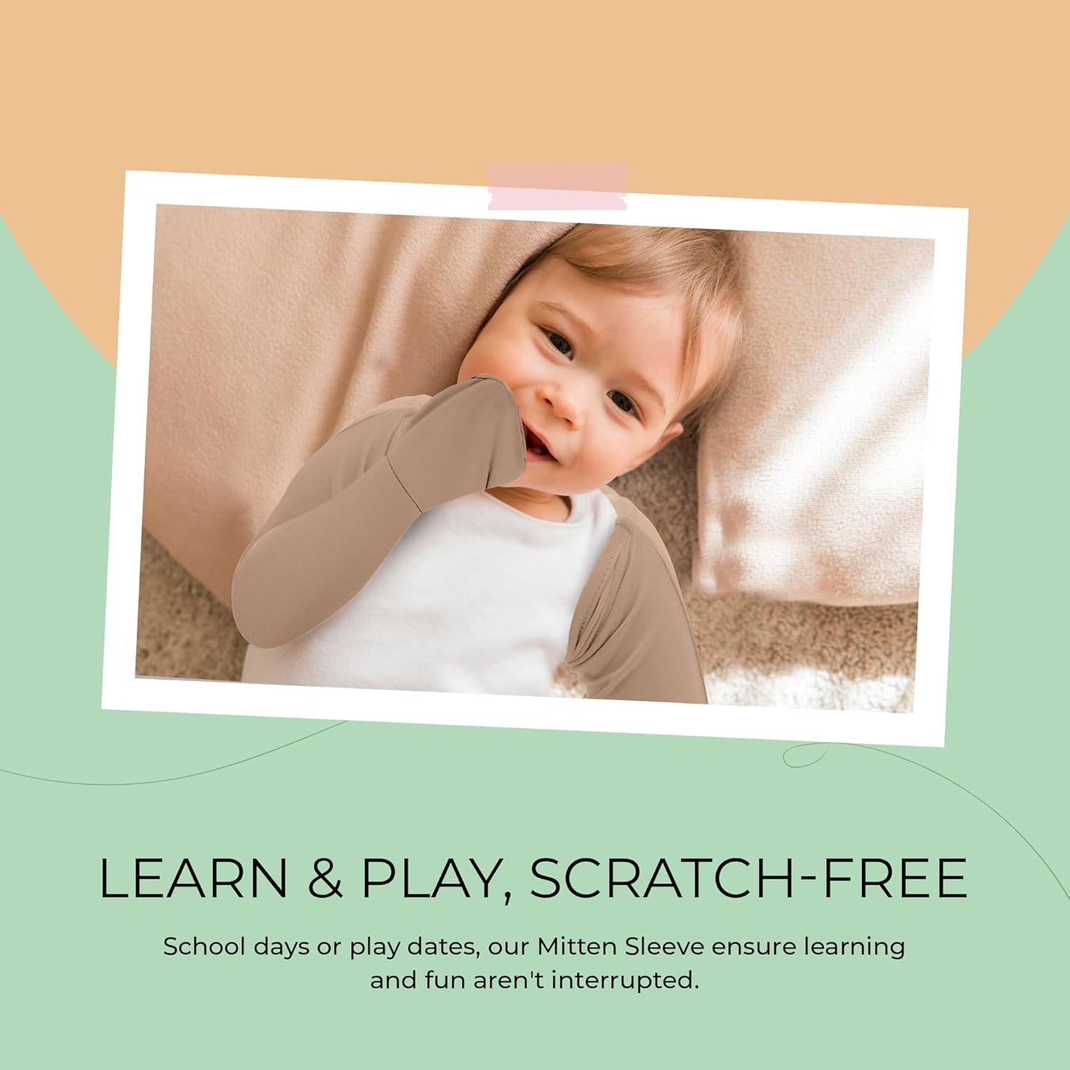 Eczema Scratch Sleeves and Mittens for Babies and Toddlers
