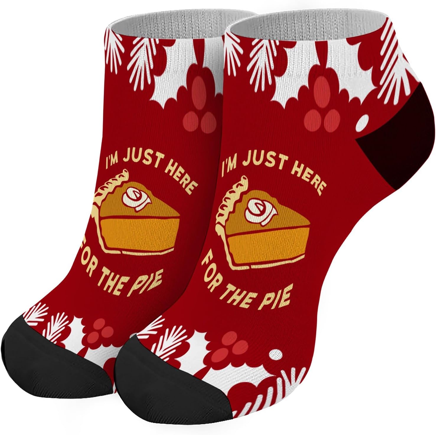 Just Here For The Pie Mens Socks