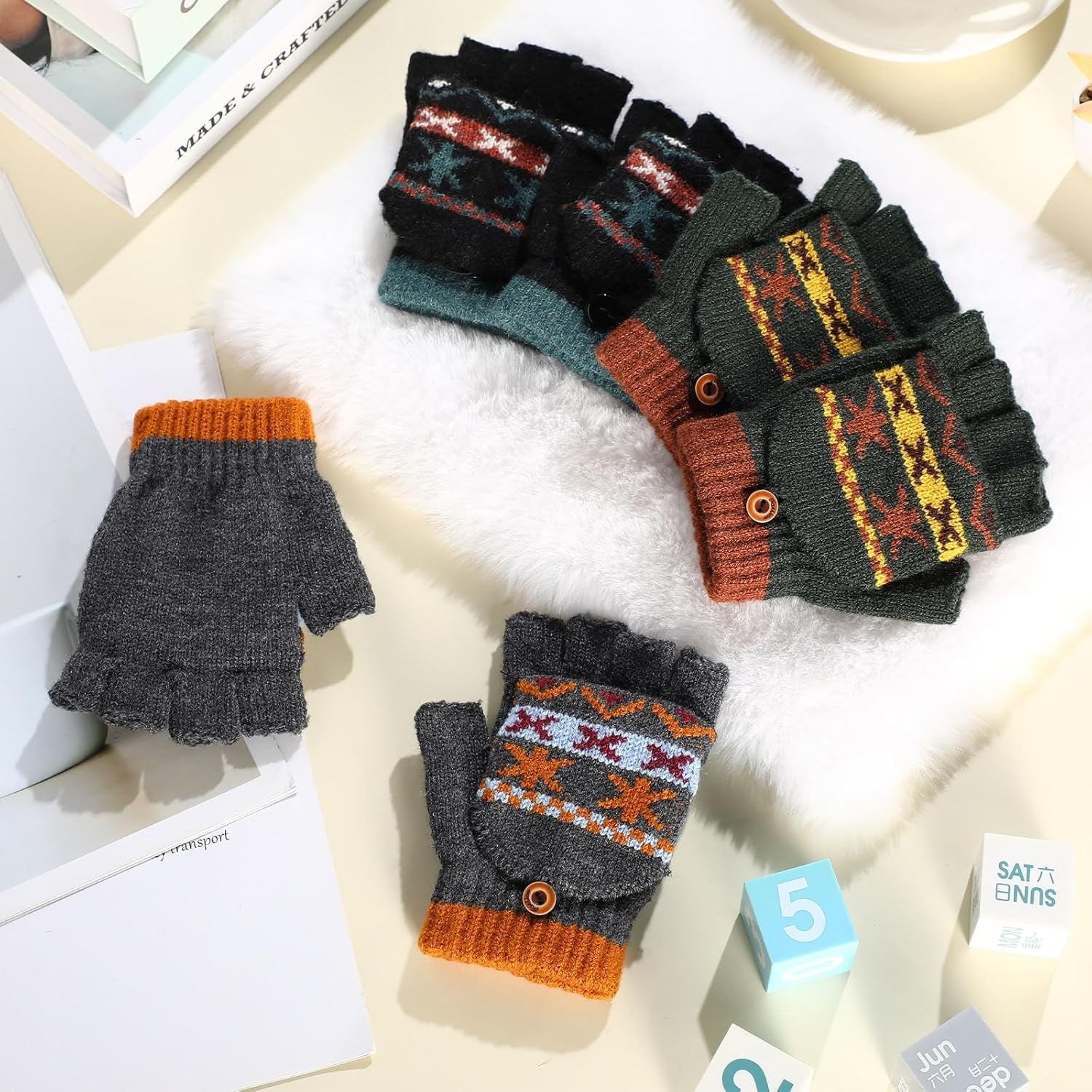 Winter Kids Gloves for Toddlers 2-6