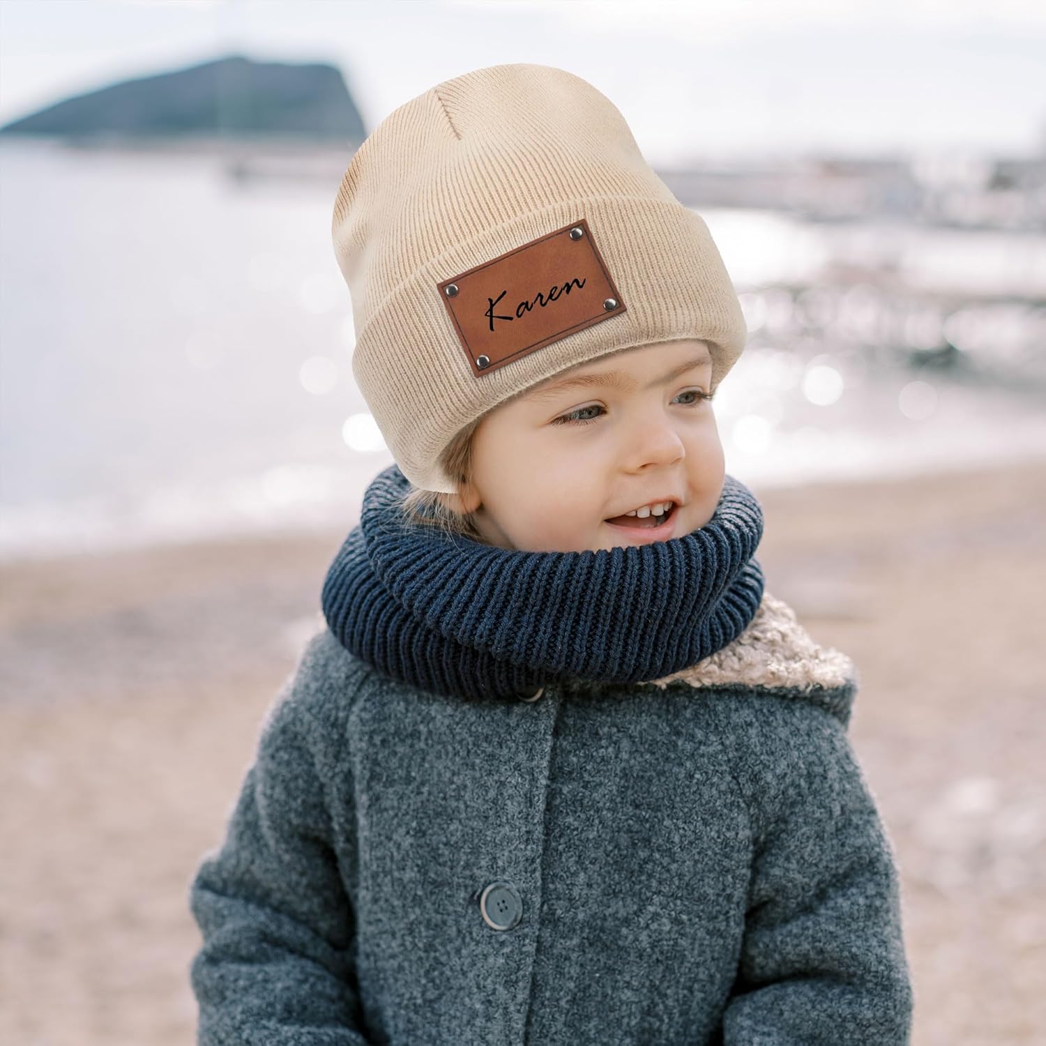 Personalized Acrylic Baby Beanie Hat