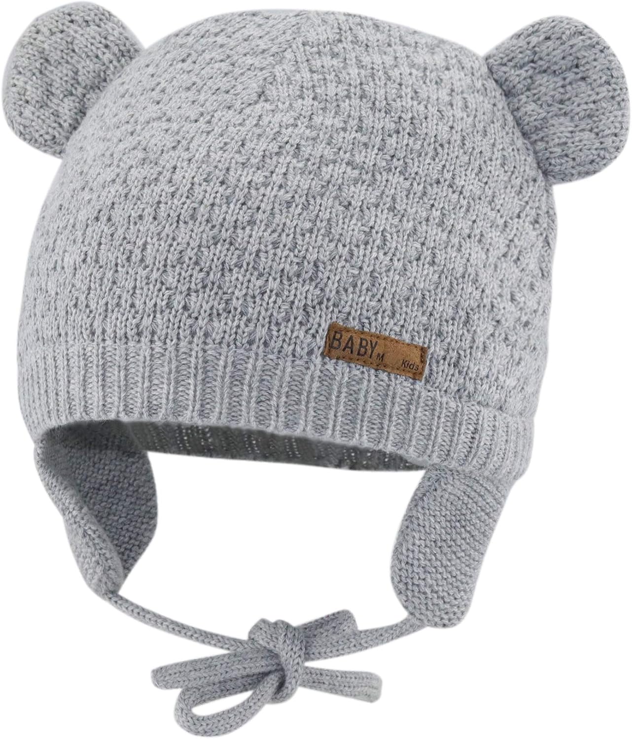 Bestjybt Baby Bear Fleece Beanie Elevate