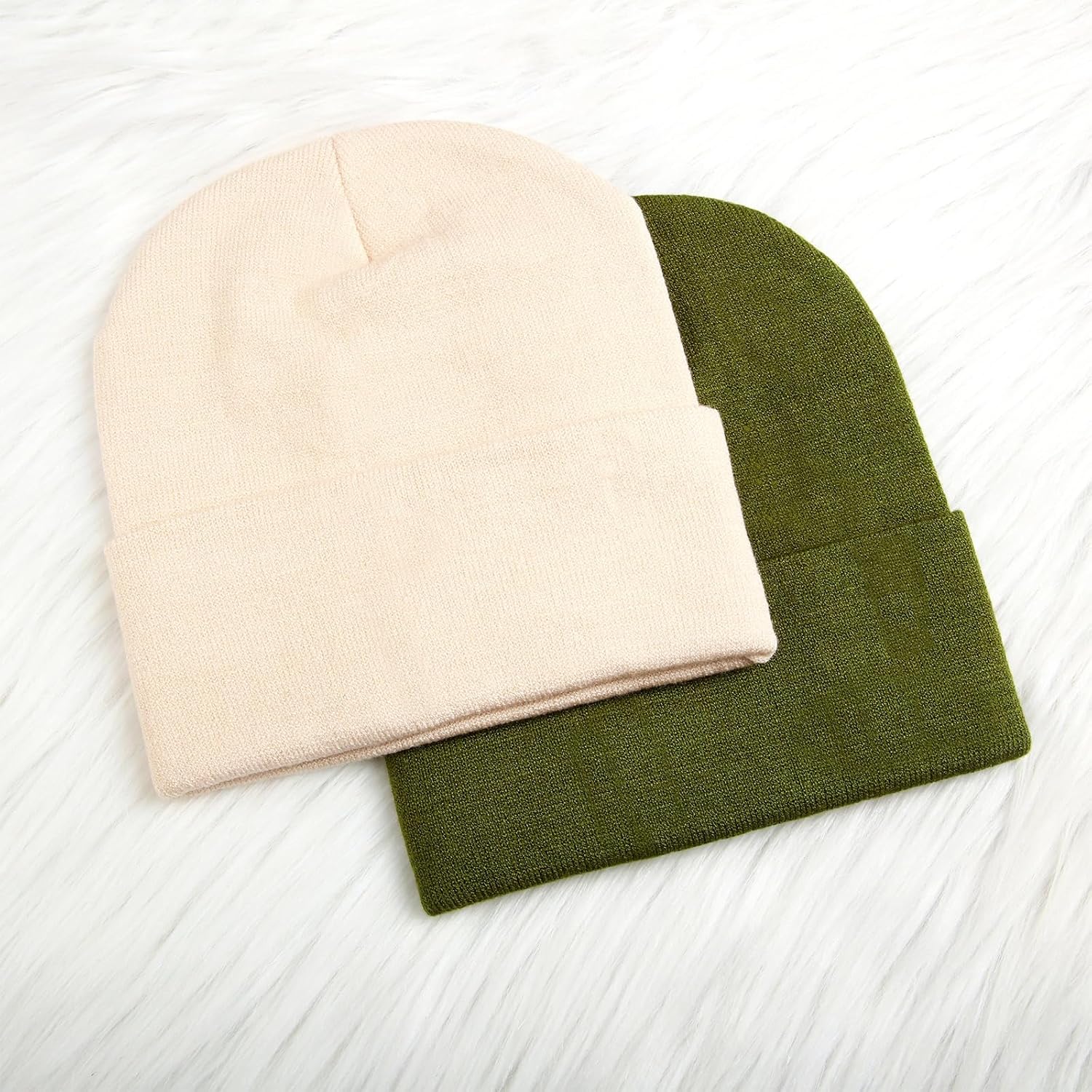 SATINIOR 4 Unisex Toddler Beanies 0-36 Months
