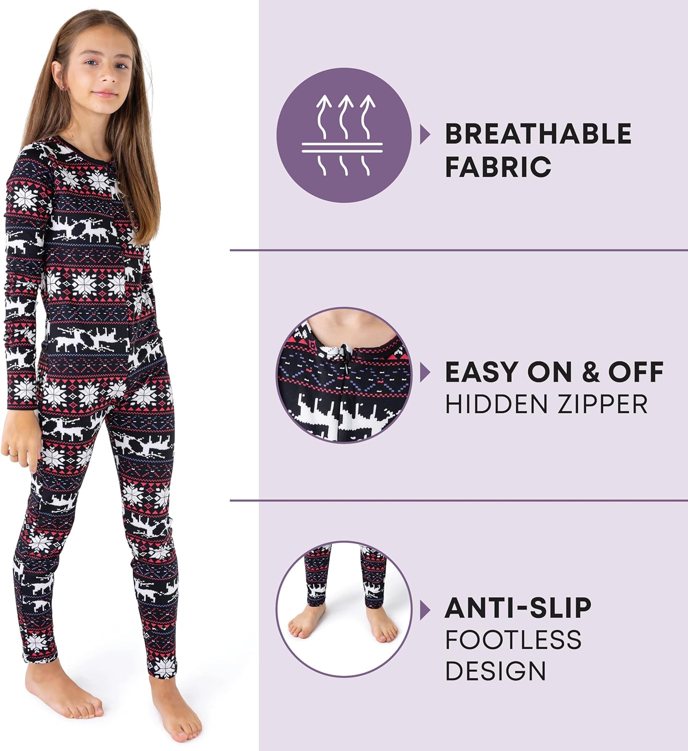Rocky Kids Onesie Cozy Jumpsuit Unisex Fleece Lined